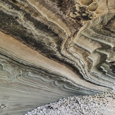 Wavy Rock Formation