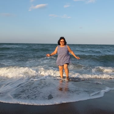 Woman on the Beach