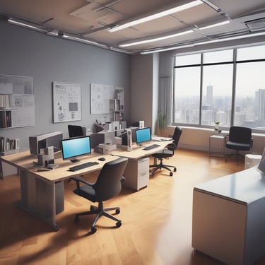 Bright living room with modern inventory