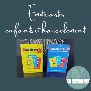Emoticartes enfants et harcèlement jeu ludo-éducatif