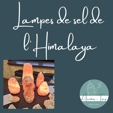 lampes de sel de l'himalaya