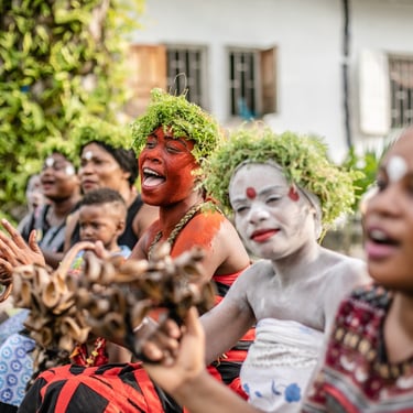 ceremonie traditionnelle MIKOUMOU VILLAGE