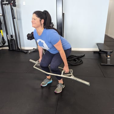 small christi lifting heavy