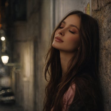 Sessions on the Green album cover artwork — girl thinking