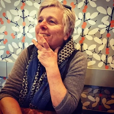 Photos of felt artist Kirsti Sandoy