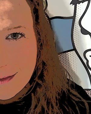 graphic image of Sara Palumbo