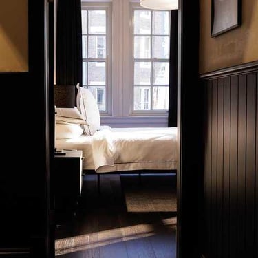 Strand Hotel bed view