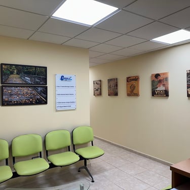 sala de espera fisioterapia jerez Miguel Beato