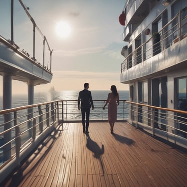 Stylish resort lobby with open-air design, tropical plants, and inviting seating areas.