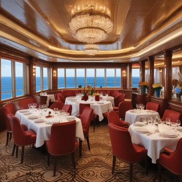 Elegant bedroom with floor-to-ceiling windows framing a serene beach view and plush king-size bed.