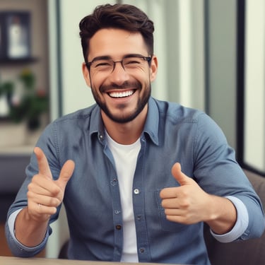 man standing near balcony