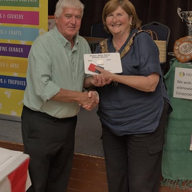 The 2024 Sandy Garden & Craft Show - Daivid Blain, The National Dahlia Society Bronze & Silver Medal