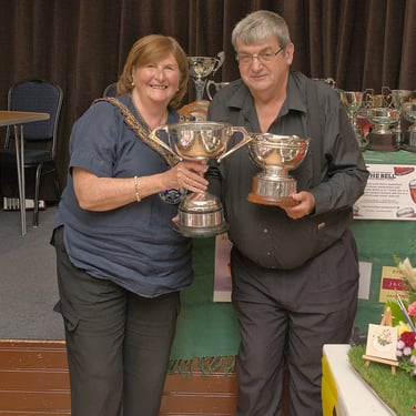 Sandy Garden & Craft Show 2024, Richard Marriott -  Ernest Hereford Memorial Bowl  & Bedford Cup (most points A-D)