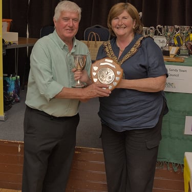 Sandy Garden & Craft Show 2024 - David Blain -The May Chatterley Cup  (best in section C) & Wootton Shield (Classes 36-39)