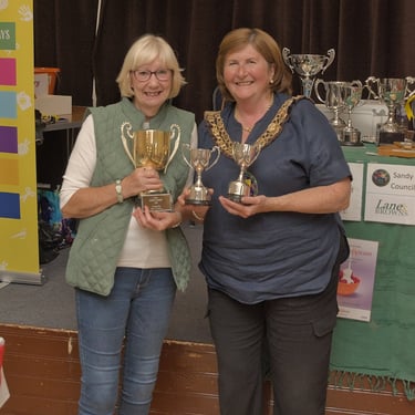 Sandy Garden & Craft Show 2024 - Gail Smith - Aubrey Brawn Cup (best in class 70-73), Ebutt Cactus & Succulent Cups(74,75,76)