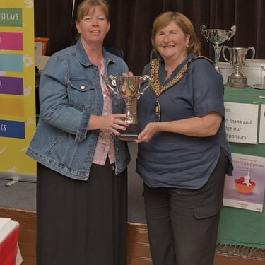 Sandy Garden & Craft Show 2024 - Claire Wells -The Betty Kerley Cup (for the best exhibit in classes 97-99 + 239)