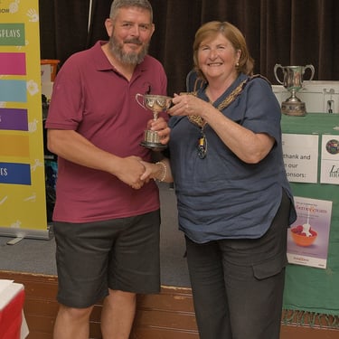 Sandy Garden & Craft Show 2024 - Andy Wells - The Wine Cup (for best exhibit in Section K)