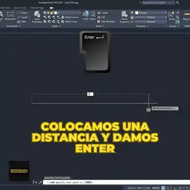 Cómo crear una línea en AutoCAD