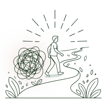 Anxiete chemin Versailles therapie gestalt