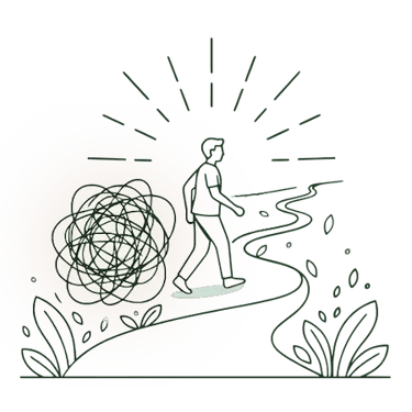 Anxiete chemin Versailles therapie gestalt