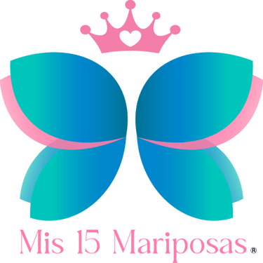 Mis Mariposas Logo, Quince Line From Alamo Bridal