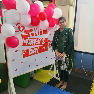 Child participating in sensory therapy session