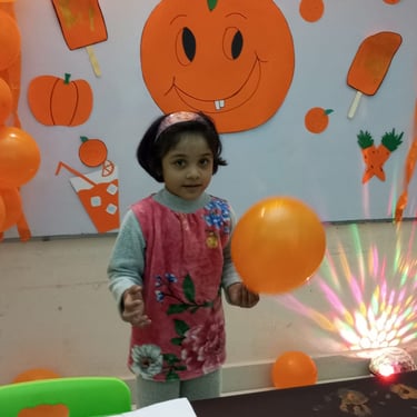 Child engaging in hands-on learning through sensory play