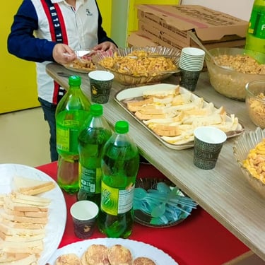 Child focused on sensory therapy activity