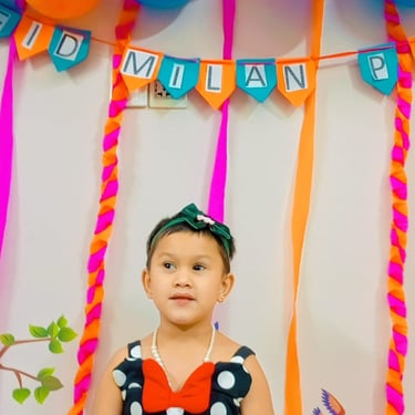 Therapist interacting with child during session