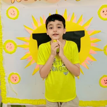 Child participating in a hands-on therapy activity