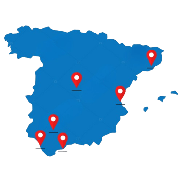 quienes somo y mapa de oficinas