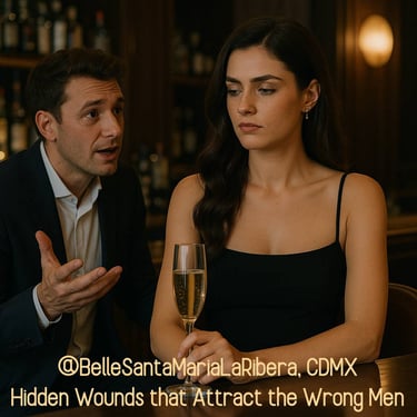 charming man’s pleas for attention, capturing the tension of boundaries and self-respect. belle.com.