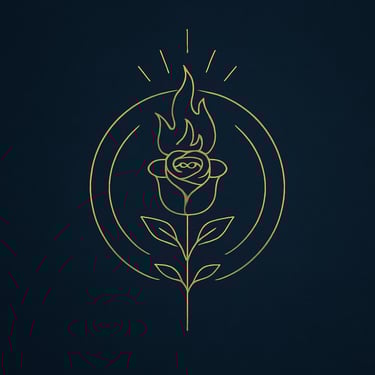 spiritual cleansing, emotional release, and purification through fire. transmutation