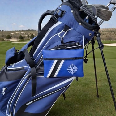 pochette de golf personnalisée coordonnée aux couleurs du sac de golf