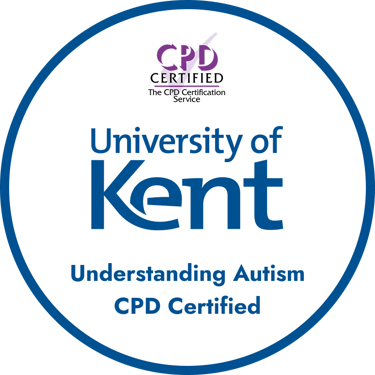 University of Kent, Understanding Autism, CPD Certified Badge