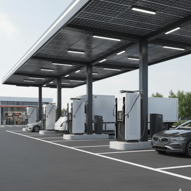 Delta Ultra fast EV charging station Qatar