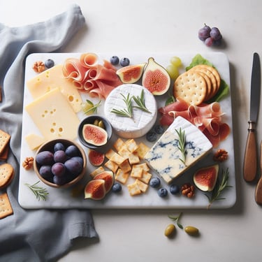 Marble Pastry Charcuterie Board