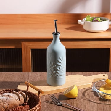 Light Blue Oil Dispenser