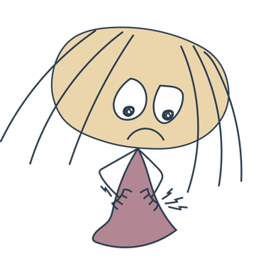 Anna experiencing PMS discomfort and low energy during a difficult day