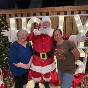 The Santa Cowboy at Home for the Holidays 