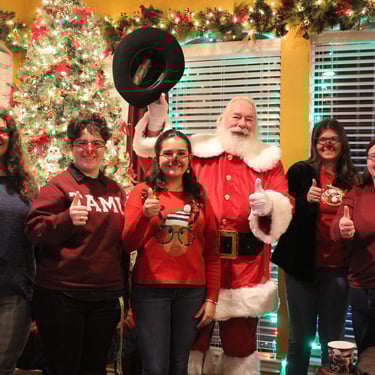 the Santa Cowboy is the perfect Brand Ambassador for your business