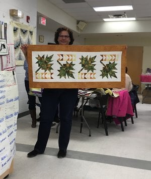 Northern Neighbours Tablerunner by Susan Huot