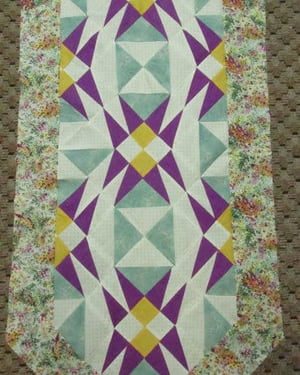 River Rocks Tablerunner by Brenda Conners