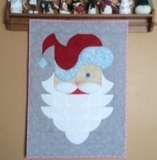 Posh Santa by Monica Gates