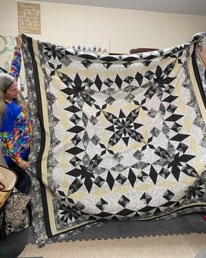 Wedge Star design by Mary Bowmeester