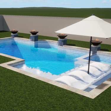 Pool 3D Design Example