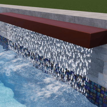Waterfall 3D Example