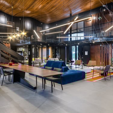 Mesa de jantar flutuante