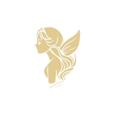 portrait femme angelesse face droite