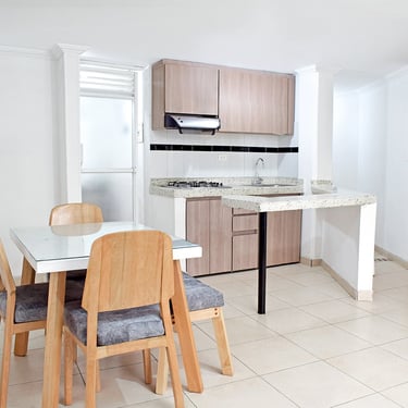 cocina y comedor amoblados